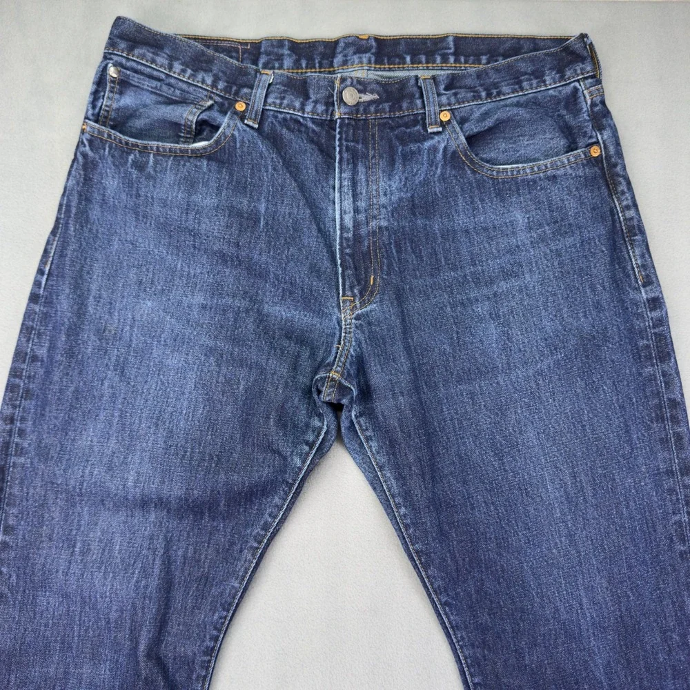 Denim & Supply Ralph Lauren Straight Leg Jeans 36/32 Blue Mens Cotton Denim